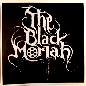 White Logo Sticker